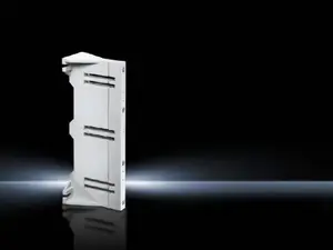 Distribution busbar holder Rittal SV 3057.000 — polyester, white, 3-pole, 150 mm centre spacing