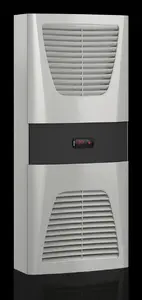 Iebūvējamais displejs gaisa-gaisa siltuma pārnēsētājs Rittal SK 3129100, 60000 W, 230 V, 50/60 Hz, nerūsējošais tērauds, pelēks