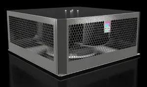 Rūpnieciskais piekaramais ventilators Rittal SK 3166115 — AC 24 W, 100–130 V, 1245 m³/h, 39 dB, pelēks