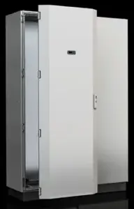 Rack door Rittal 3201.840 — steel light grey, replacement door for rack enclosures