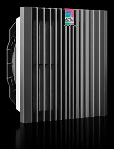 Fan kit Rittal SK 3241.708 — built-in AC fan, airflow 245 m³/h, plastic housing, grey