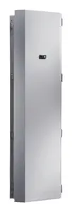Охлаждающий модуль Rittal SK 3307740 с встроенным дисплеем, входная мощность 1125 Вт, 400/460 В, 50/60 Гц, нержавеющая сталь, серый