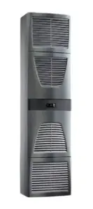 Dzesēšanas ierīce Rittal SK 3329.640 ar iebūvētu displeju, 2550 W, 400–460 V, 50/60 Hz, tērauda korpuss, pelēks
