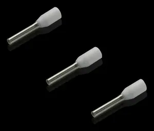 Rittal AS 4050.764 ferrules, copper with polypropylene insulation, 8 mm length, 2.8 mm diameter, pack of 500