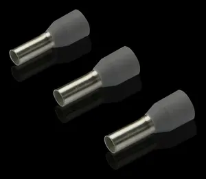 Rittal AS 4050.782 ferrules, copper/PP, 8 mm length, 4.8 mm diameter, pack of 500