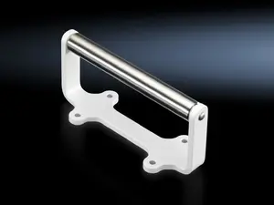 Rittal AS 4055.714 Нержавеющая сталь/белый опорный ролик для шинных систем