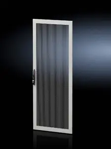 Durvis Rittal DK 5301.571 — tērauds, pelēkas, viensieta ventilēta ēkas siena