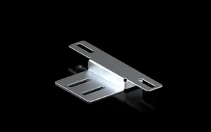 Support angle Rittal IT 5302.123 — steel mounting bracket, metallic, pack of 2