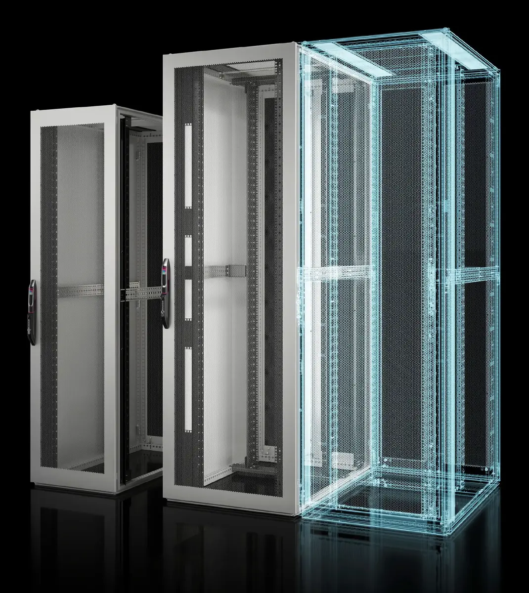 Rittal TX 5541.245 freestanding rack 52 HE Photo 6