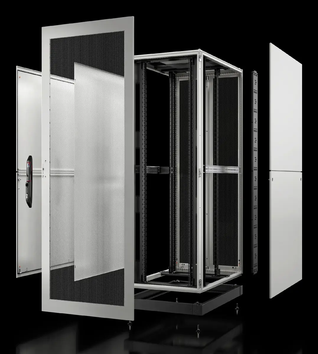 Rittal TX 5541.245 freestanding rack 52 HE Photo 11