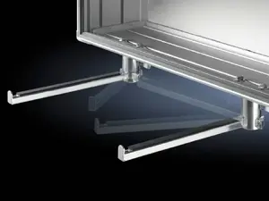 Полка для шкафа Rittal CP 6514.200 — сталь, белая, комплект 2 шт.