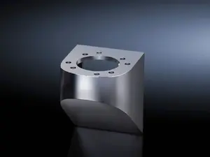 Wall bracket Rittal CP 6665.000 stainless steel, rear-mount, threaded M8