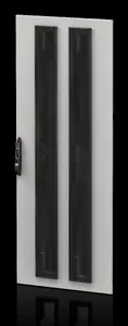 Door Rittal VX_IT 7030.273 — glass and steel server cabinet door, black/grey, single-piece
