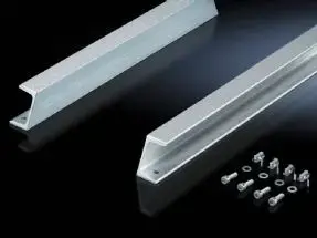 Mounting rail Rittal TS 8612.980 — steel support rail for TS/SE enclosures, pack of 2