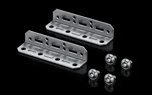 Mounting bracket Rittal VX 8660.400, steel housing, pack of 2