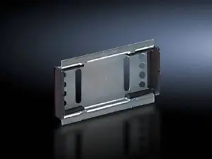 Rittal SV 9320.150 Steel Device Mounting Rail, silver, material: steel