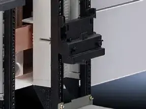 Spailu bloks Rittal SV 9342.820, poliamīds, melns