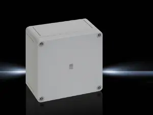 Электрический корпус Rittal PK 9510.000 из поликарбоната IP66, 130×130×75 мм