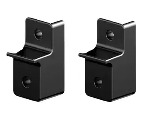 Electrical enclosure mounting bracket Rittal 1485.500, screw-mounted, black