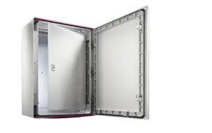 Electrical enclosure door Rittal 1485.744, screw-mounted, grey, replacement panel accessory