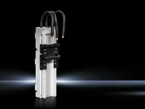 Адаптер Rittal SV 9635.360 для электрического оборудования, корпус из полиамида, светло‑серый, 3‑полюсный, ширина 45 мм