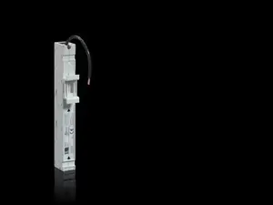 Adapter for electrical switch Rittal SV 9635.371, polyamide housing, light grey, 18 mm wide, 160 mm high
