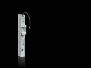 Adapter for electrical switch Rittal SV 9635.373 — polyamide housing, light grey, 18 mm width, 35 mm depth, 160 mm height
