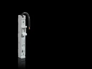 Adapter Rittal SV 9635.382 electrical switch accessory, polyamide housing, 18 mm width, 35 mm depth, 160 mm height, light grey