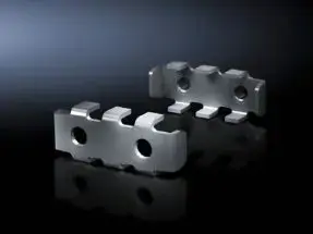 Клемма для шины Rittal SV 9676.019 серебристая для Flat-PLS