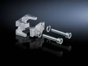 Mounting kit Rittal SV 9677.420 — mounting kit, silver, pack of 3