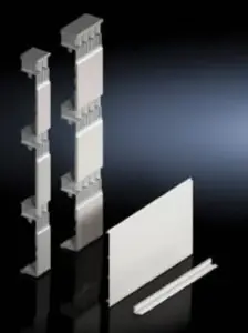 Enclosure accessory Rittal 9677570 — grey enclosure touch protection cover (B=1000 mm)