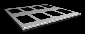 Rack top Rittal SV 9681.588 — steel grey housing, rack top for enclosure