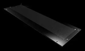 Панель для шкафа Rittal SV 9683.500, корпус ABS, чёрная, в комплекте 2 шт.
