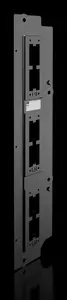 Шина‑комплект Rittal SV 9686.060 — 3‑полюсный, корпус из дуропласта, чёрный, упаковка 2 шт.