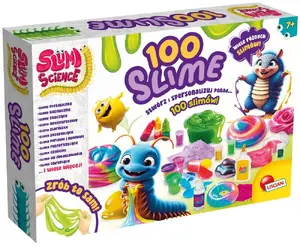 Liscianigiochi Slumi Science Set - 100 Slimes educational slime kit for experiments