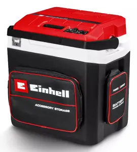 Cool box Einhell TE-COL 18/27 Li‑Solo 27 L battery/electric, cooling 20–60 °C, front pocket