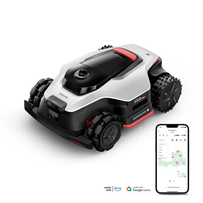Роботизированная газонокосилка Dreame A3 AWD 1000 — аккумулятор, LIDAR Photo 10