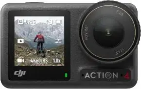 Action camera DJI Osmo Action 4 Essential Combo — 4K, Black, by DJI