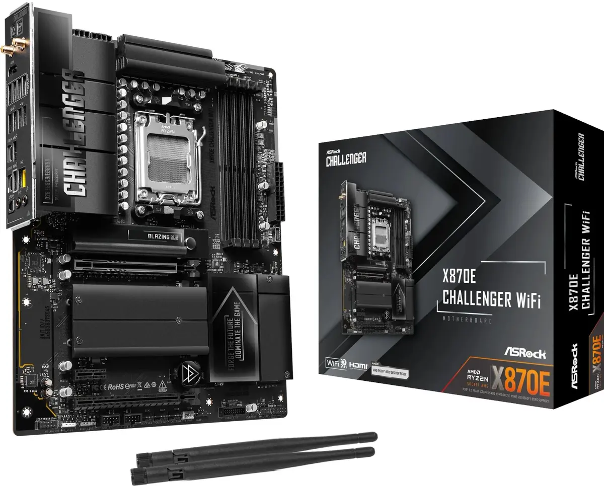Mātesplate ASRock X870E Challenger WiFi (AM5)