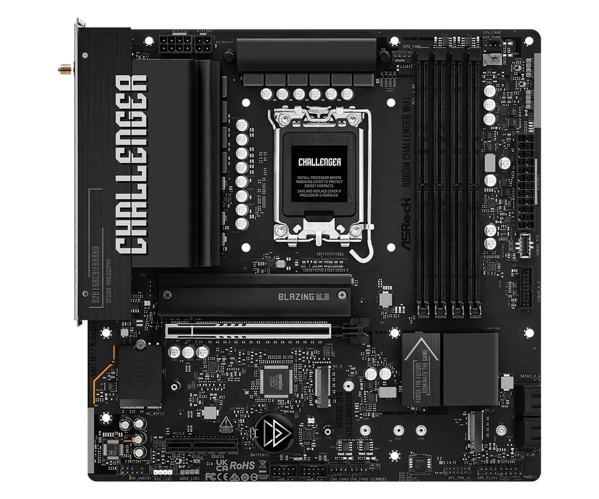 Материнская плата ASROCK B860M Challenger WiFi Photo 2