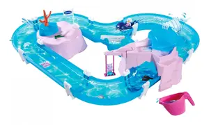Игровой набор для воды Simba‑Dickie Aquaplay Mermaid для детей от 3 лет, разноцветный, с трассой