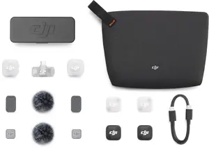 Bezvadu mikrofonu sistēma DJI Mic Mini 2 (2TX + 1Mobile RX + Charging Case)
