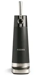 Fizzics DraftPour galda alus dozators — Carbon Black/Silver, modelis 850931007308