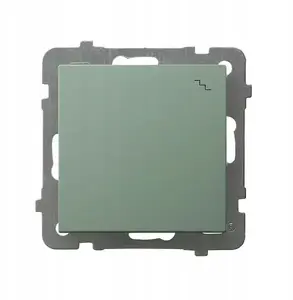 Switch (stair) Ospel ŁP-3G/m/84 green matte — AS stair switch, single-pole, decorative finish