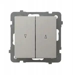Shutter/Blind Reversing Switch Ospel ŁP-7G/m/82 — kaszmir, momentary control for roller shutters