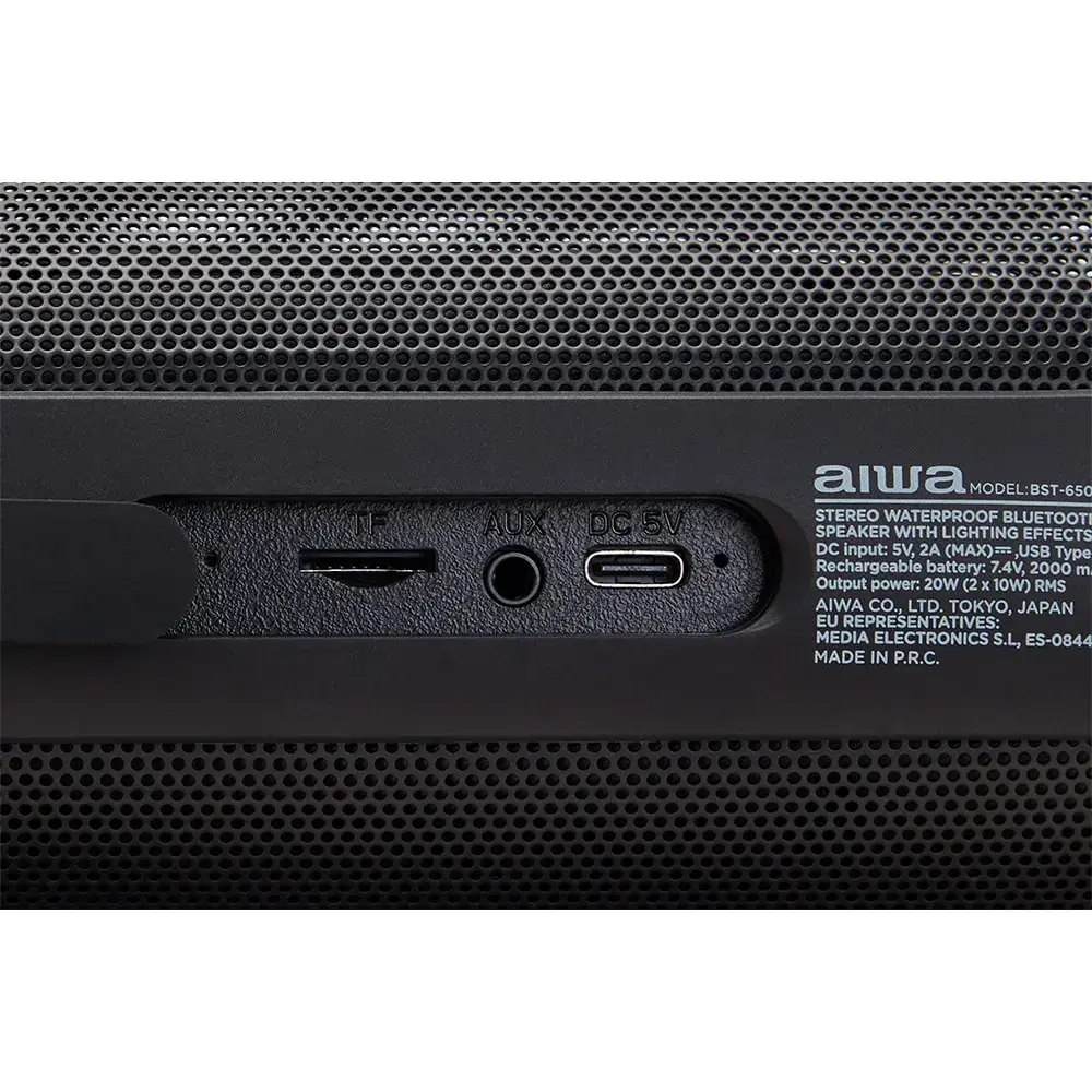 Aiwa BST-650BK портативная моно колонка 20 Вт Photo 8