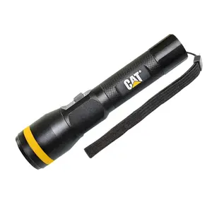 Тактический фонарь CATerpillar CT2505 LED, 550 лм / 275 лм, USB‑зарядка, 2200 мА·ч, алюминий, чёрно‑жёлтый