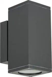 Outdoor wall light Suma Adela Midi M1460 DG — IP54, grey, external wall sconce