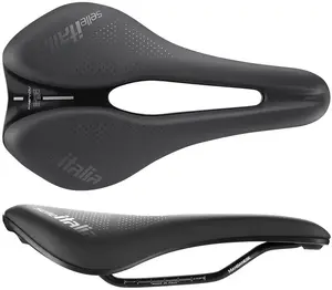 Велоседло Selle Italia Novus Boost Evo Gravel TM Superflow L — большая вырезка, 242 г, черное
