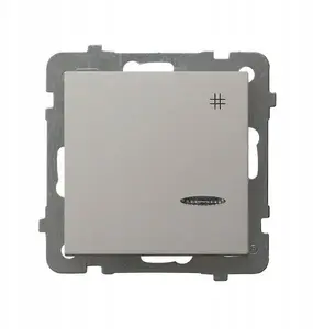 Switch Ospel ŁP-4GS/m/82 cross switch with blue backlight kaszmirowy